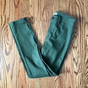 Loft Green Skinny Pant